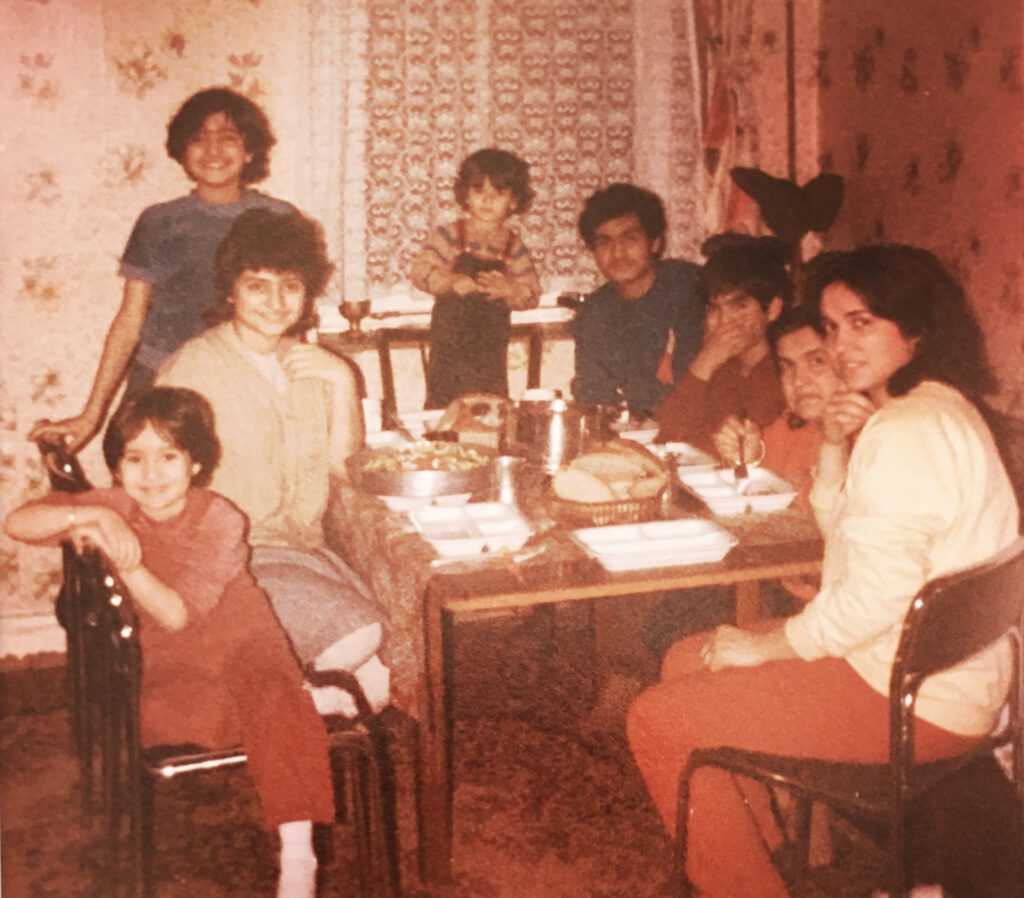 my mother's family in early 80s in Gelsenkirchen. 